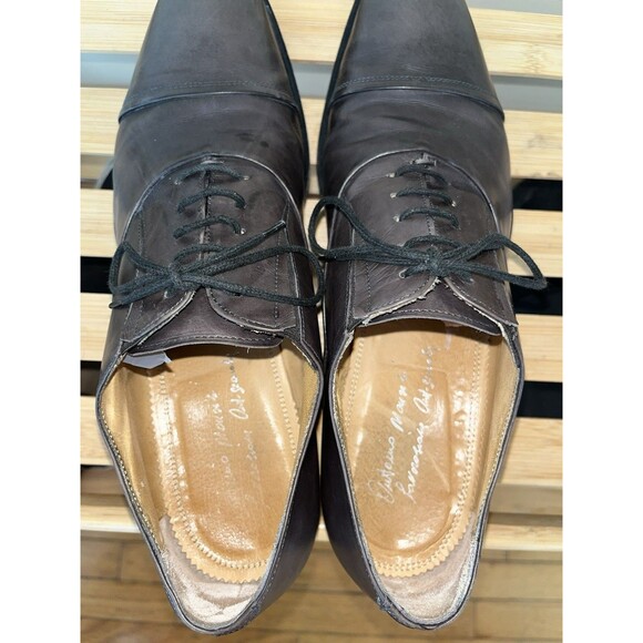Antonio Maurizi Brown Leather  Split Toe Oxfords‎ Shoes Size 42 Excellent main image 5